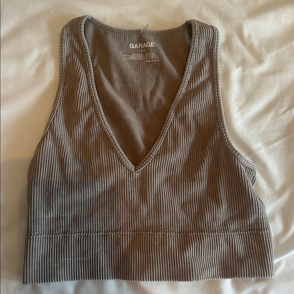 Garage Ribbed Tank - Picture 1 of 3